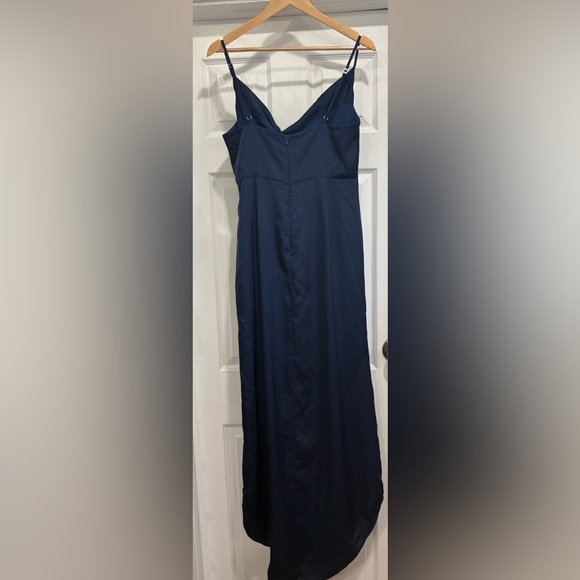 NBD Asymmetrical Navy Dress - Picture 5 of 10